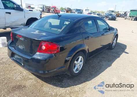 2013 Dodge Avenger Se from USA, damaged, VIN 1C3CDZAB4DN519295